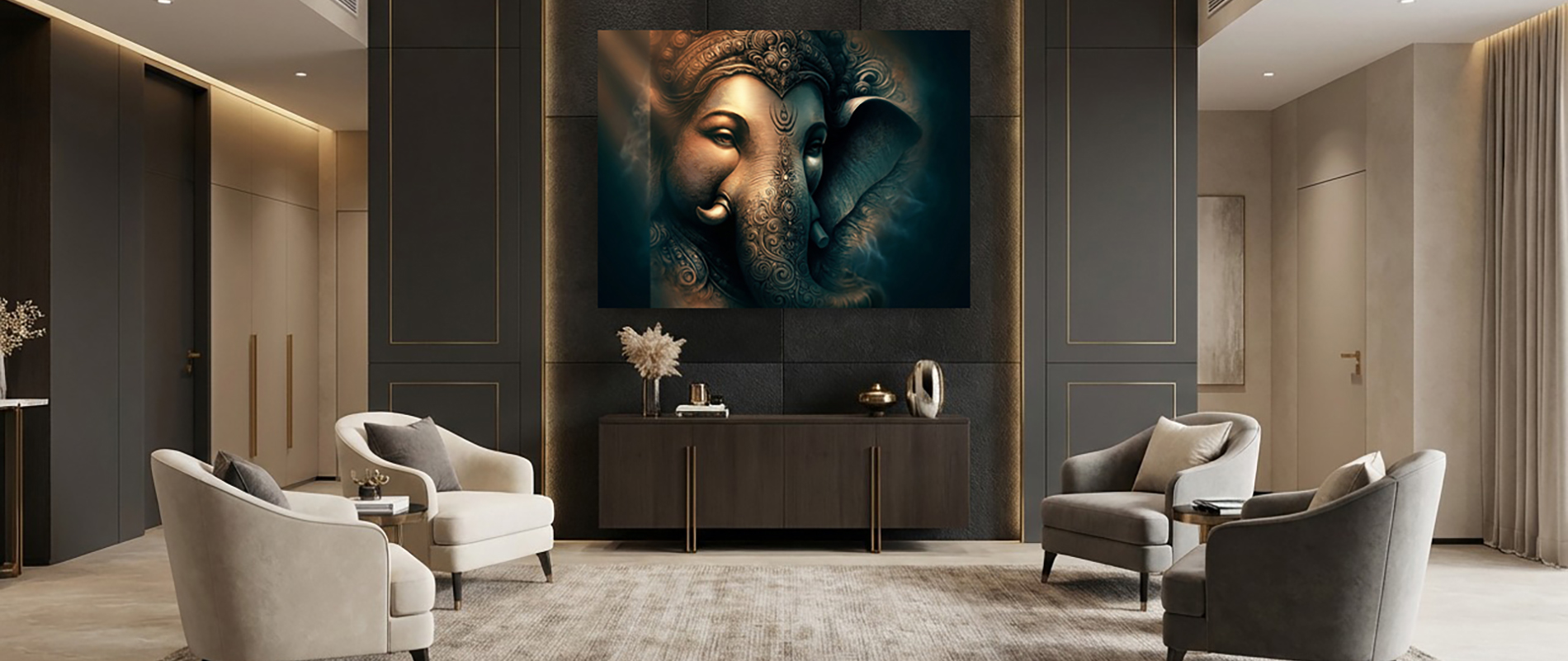 Dotted Ganesha